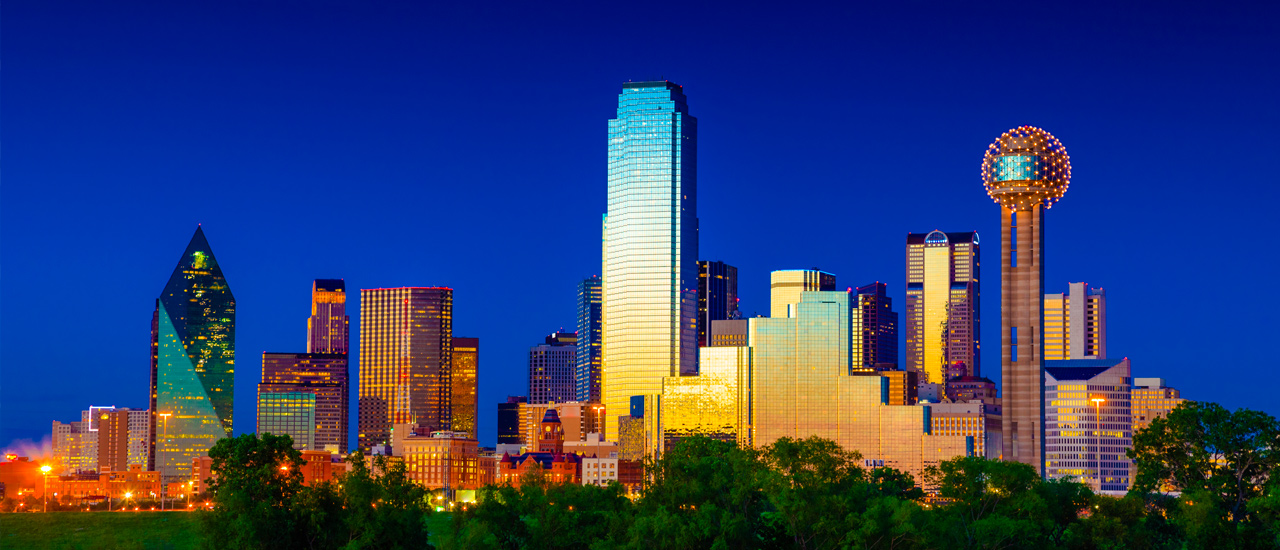 City of Dallas, Dallas Skyline