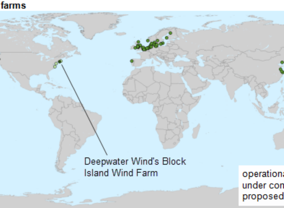 First offshore wind farm in the United States begins construction