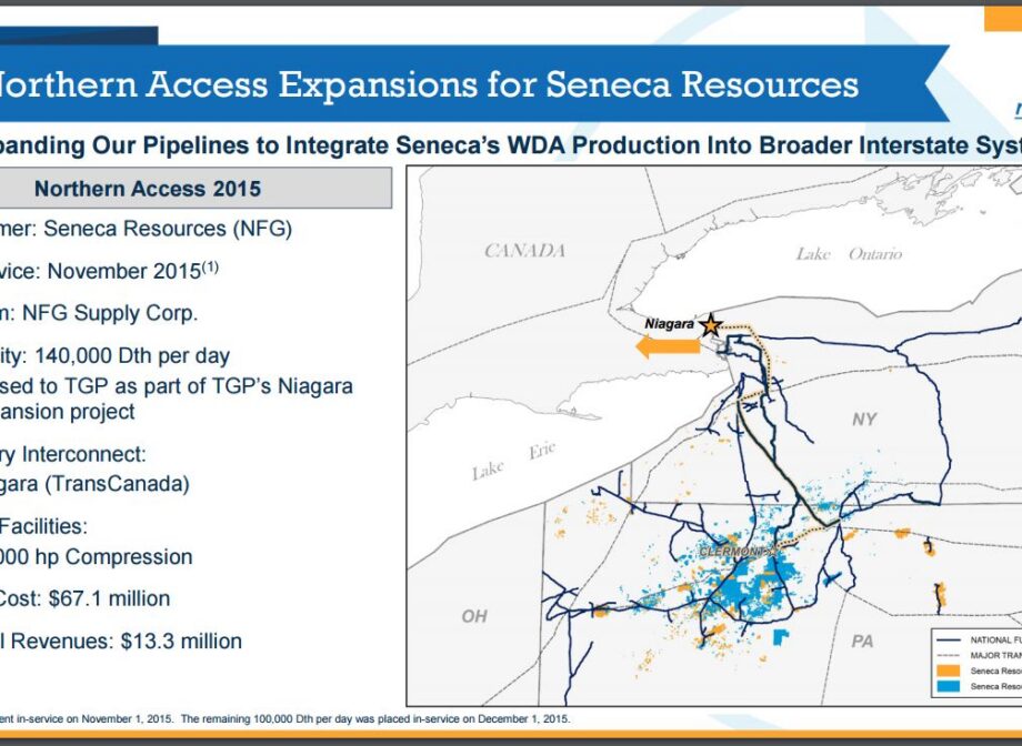 New York Regulators Shoot Down Northern Access Pipeline Access to Marcellus Gas